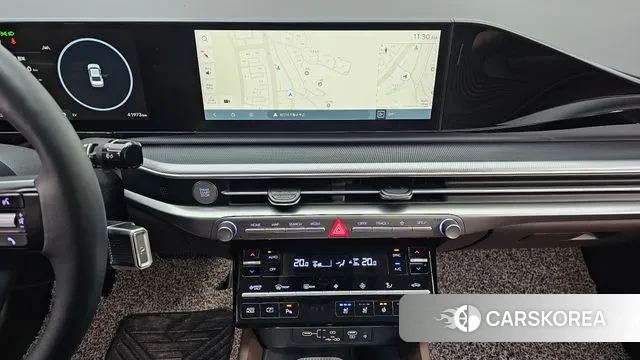 Hyundai Grandeur Hybrid (GN7) 2023 Черный из Кореи, фото 6