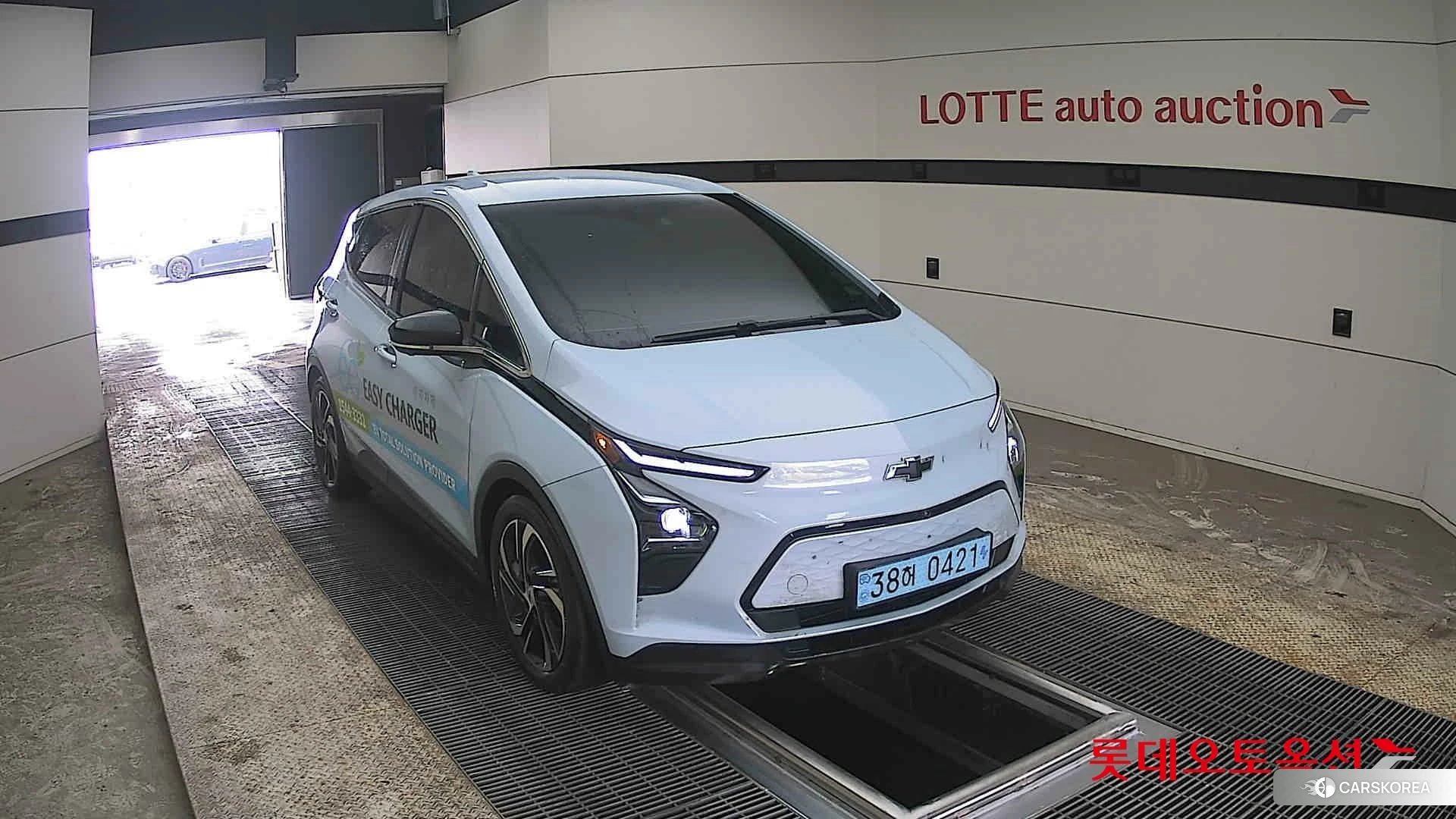 Korea G M Bolt (EV) 2022 Ice Blue из Кореи, фото 6