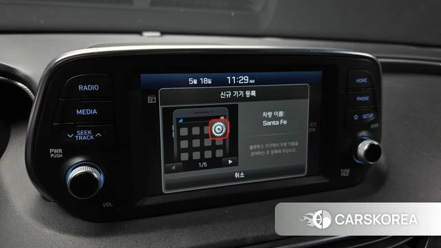 Hyundai Santa Fe TM 2018 Серый из Кореи, фото 6