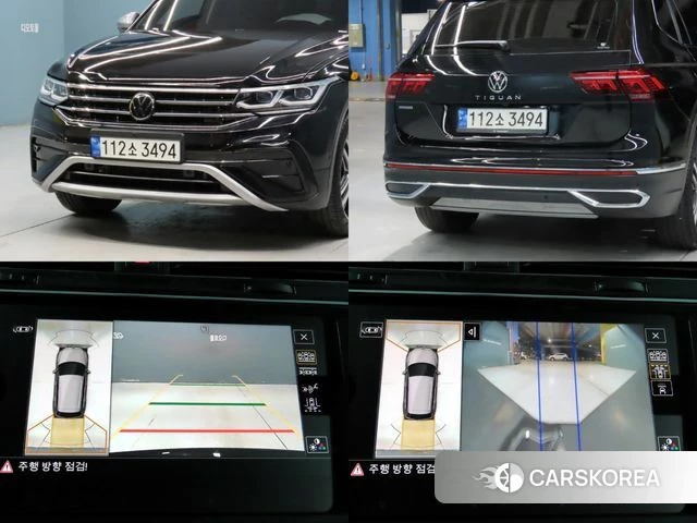 Volkswagen Tiguan Allspace 2022 Черный из Кореи, фото 6