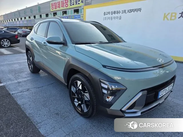 Hyundai Kona (SX2) 2024 Темно-зеленый из Кореи, фото 6