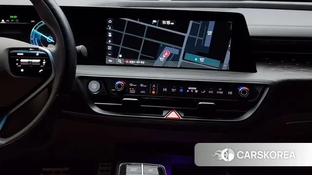 Kia K8 Hybrid 2022 Синий из Кореи, фото 6