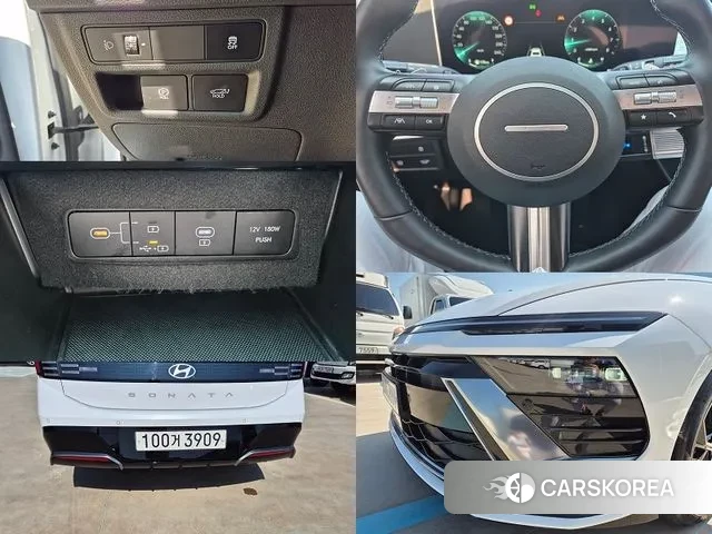 Hyundai Sonata D Edge (DN8) 2023 Белый из Кореи, фото 6