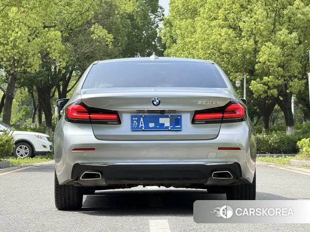 BMW 5 series 2021 Серебристо-серый из Китая, фото 6