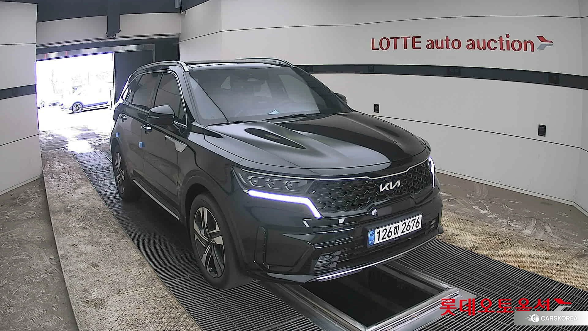 Kia Sorento Hybrid 2022 Черный из Кореи, фото 6