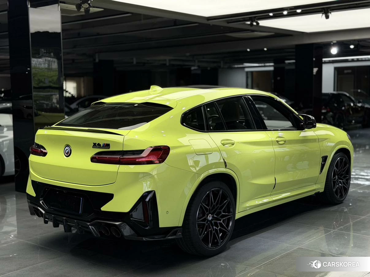 BMW X4 M 2021 Желтый из Китая, фото 6