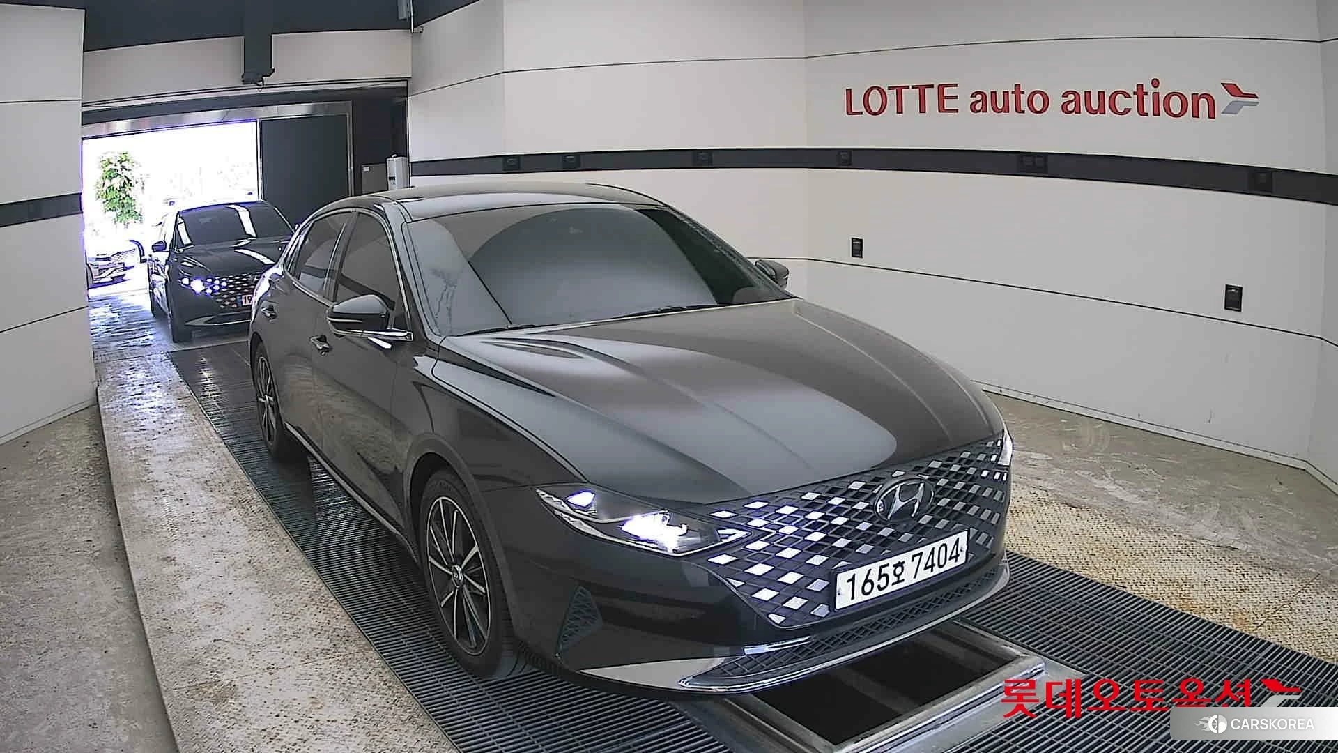 Hyundai Grandeur 2022 Midnight Black Pearl из Кореи, фото 6