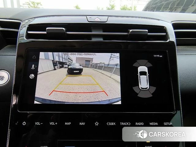 Hyundai Tucson Hybrid (NX4) 2021 Серый из Кореи, фото 6