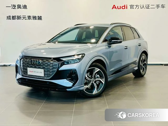Audi Q4 e-tron 2024 Темно-серый из Китая, фото 6