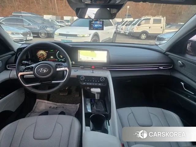 Hyundai Avante (CN7) 2021 Темно-зеленый из Кореи, фото 6