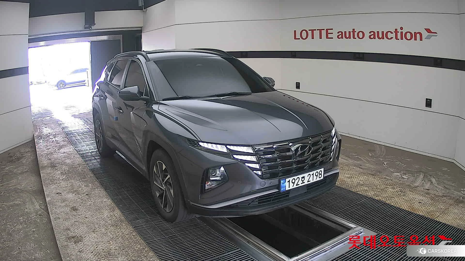 Hyundai Tucson Hybrid 2022 Titanium Grey Metallic из Кореи, фото 6