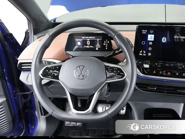 Volkswagen ID.4 2023 Синий из Кореи, фото 6