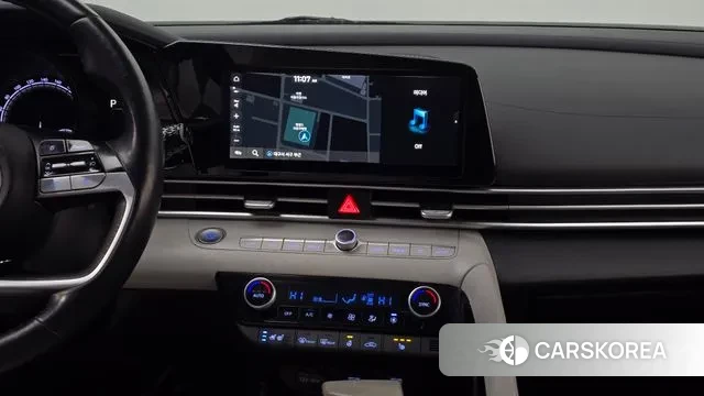 Hyundai Avante Hybrid (CN7) 2022 Серый из Кореи, фото 6