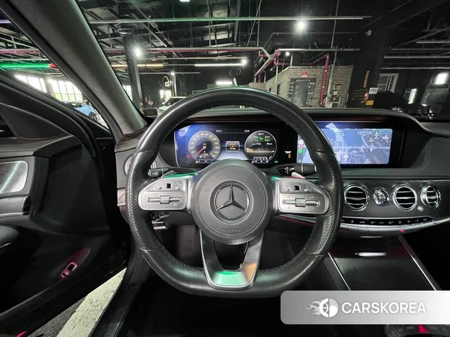 Mercedes-Benz S-Class W222 2018 Небесно-голубой из Кореи, фото 6
