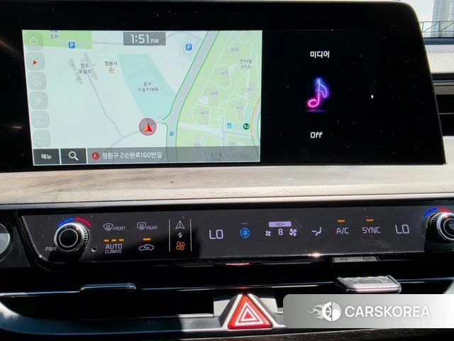 Kia K8 2021 Темно-зеленый из Кореи, фото 6
