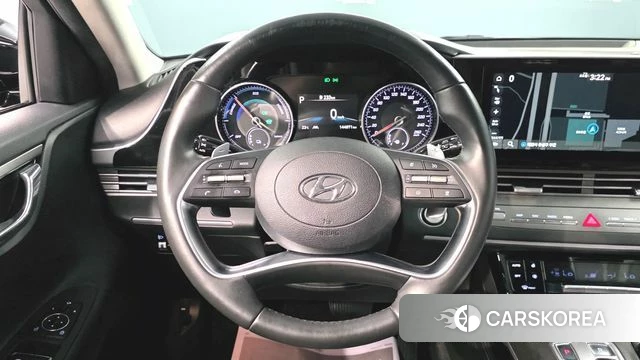 Hyundai The New Grandeur IG Hybrid 2022 Черный из Кореи, фото 6