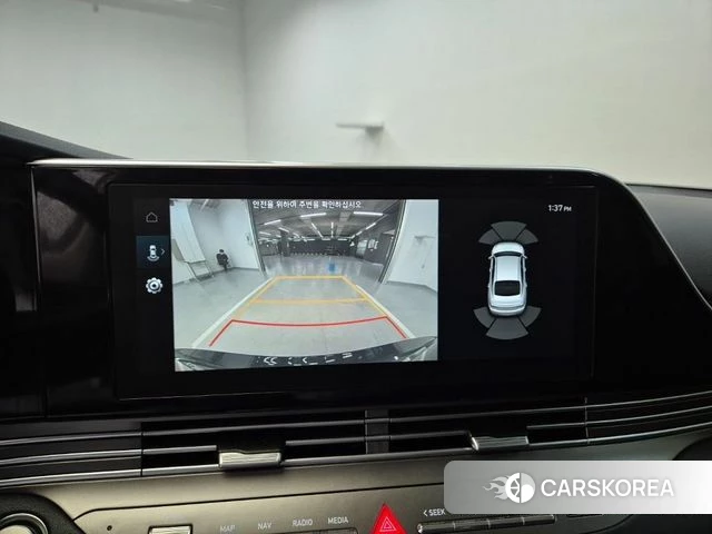 Hyundai The New Grandeur IG Hybrid 2021 Синий из Кореи, фото 6