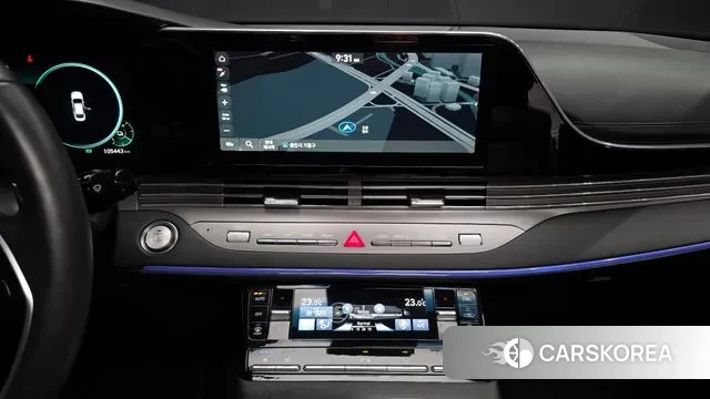 Hyundai The New Grandeur IG Hybrid 2022 Белый из Кореи, фото 6