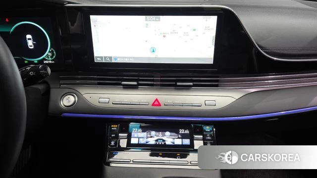 Hyundai The New Grandeur IG Hybrid 2022 Черный из Кореи, фото 6