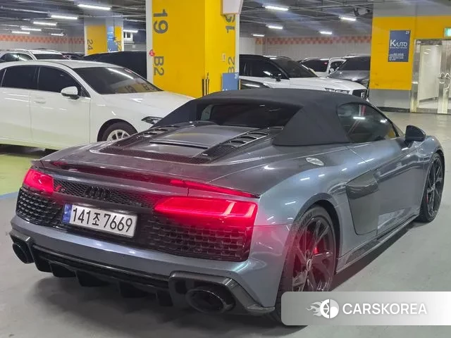 Audi R8 (4S) 2021 Серый из Кореи, фото 6