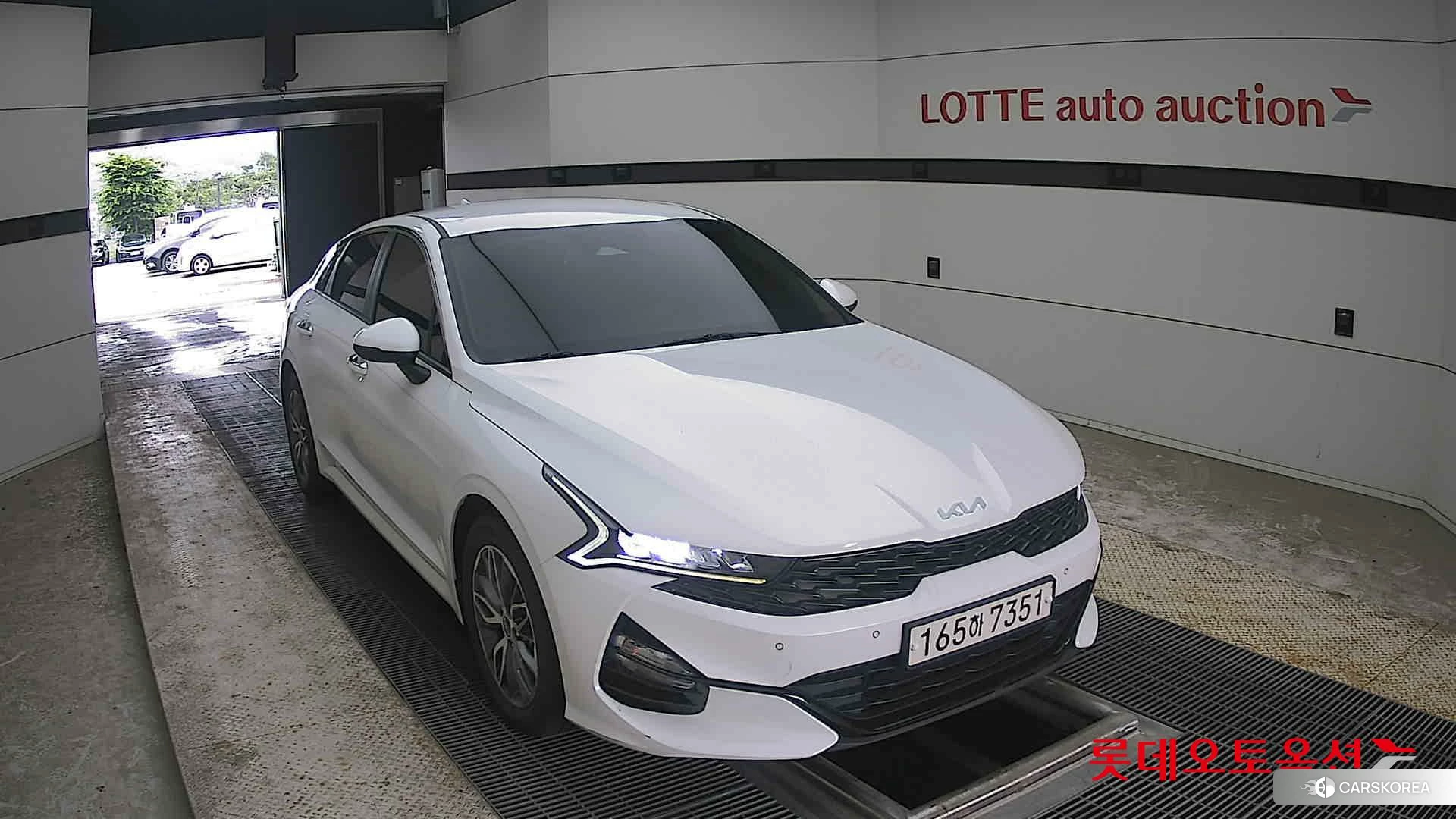 Kia K5 2022 Snow White Pearl (optional) из Кореи, фото 6