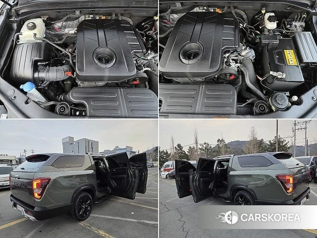 Ssangyong The New Rexton Sports Cannes 2021 Темно-зеленый из Кореи, фото 6