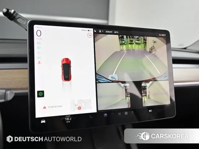 Tesla Model Y 2021 Красный из Кореи, фото 6