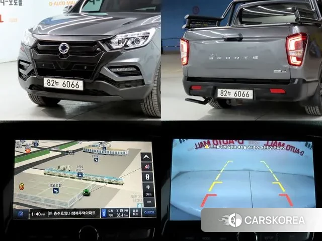 Ssangyong Rexton Sports 2018 Серый из Кореи, фото 6