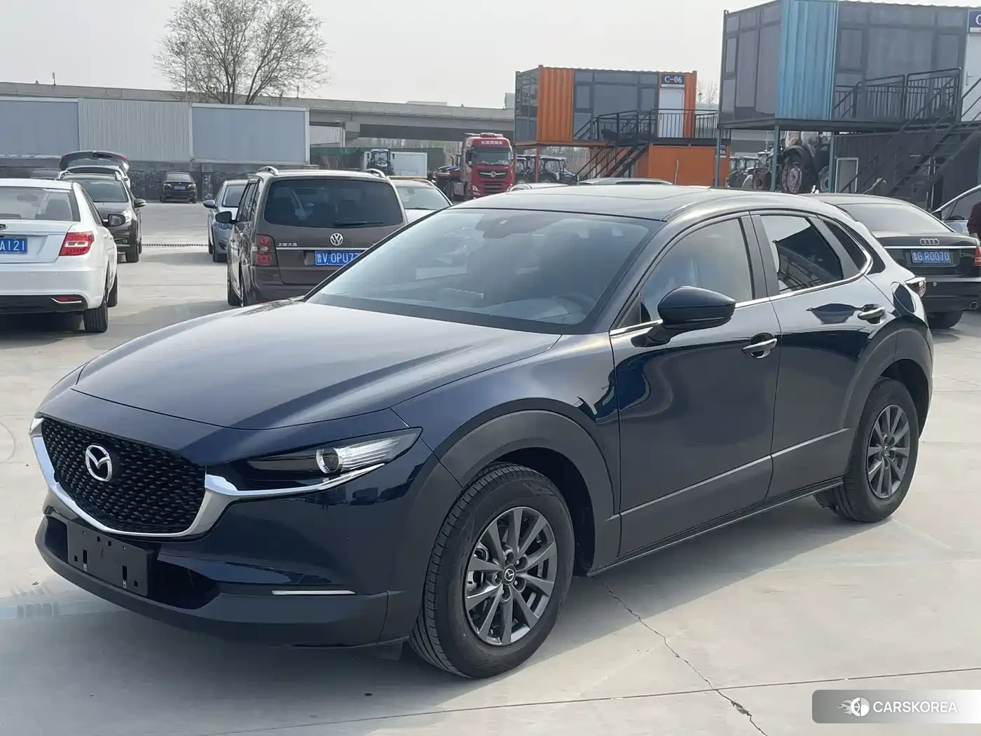 Mazda CX-30 2023 Синий из Китая, фото 6