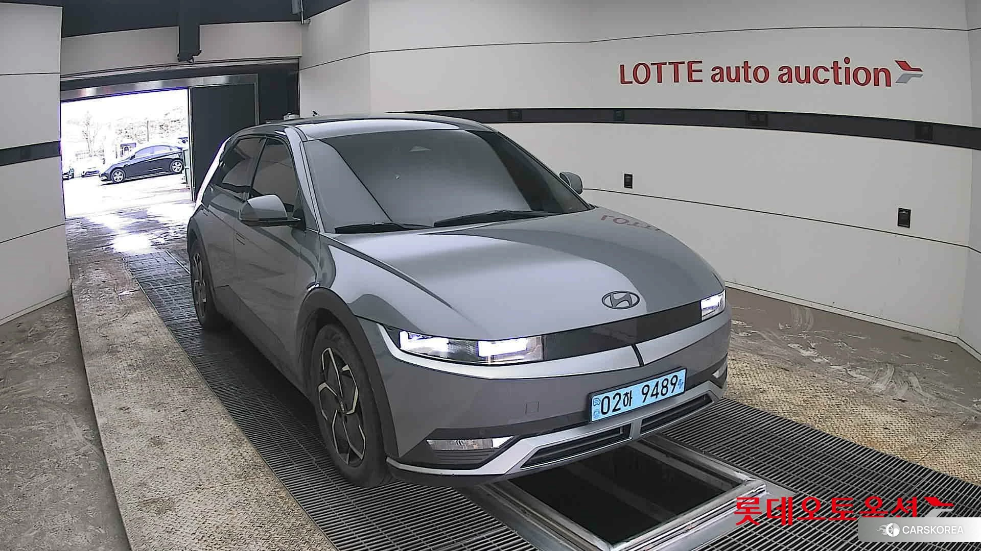 Hyundai IONIQ 5 2022 Galactic Grey Metallic из Кореи, фото 6