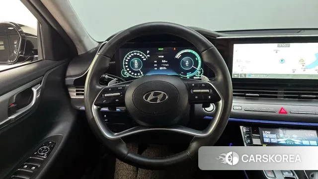 Hyundai The New Grandeur IG Hybrid 2022 Черный из Кореи, фото 6