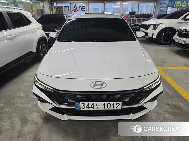 Hyundai The New Avante (CN7) 2024 Белый из Кореи, фото 6