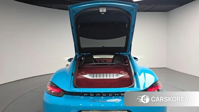 Porsche 718 Cayman 2018 Синий из Кореи, фото 6
