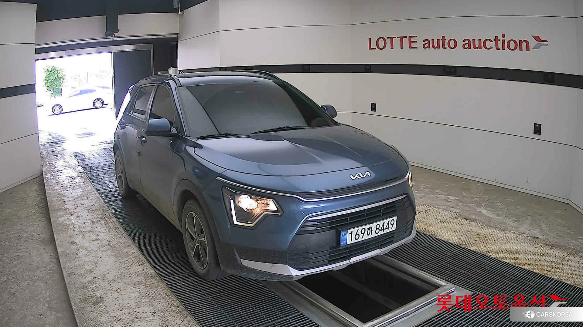 Kia Niro Hybrid 2022 Mineral Blue из Кореи, фото 6