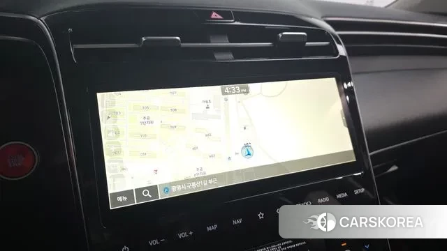 Hyundai Tucson Hybrid (NX4) 2020 Красный из Кореи, фото 6