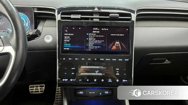 Hyundai Tucson Hybrid (NX4) 2021 Черный из Кореи, фото 6