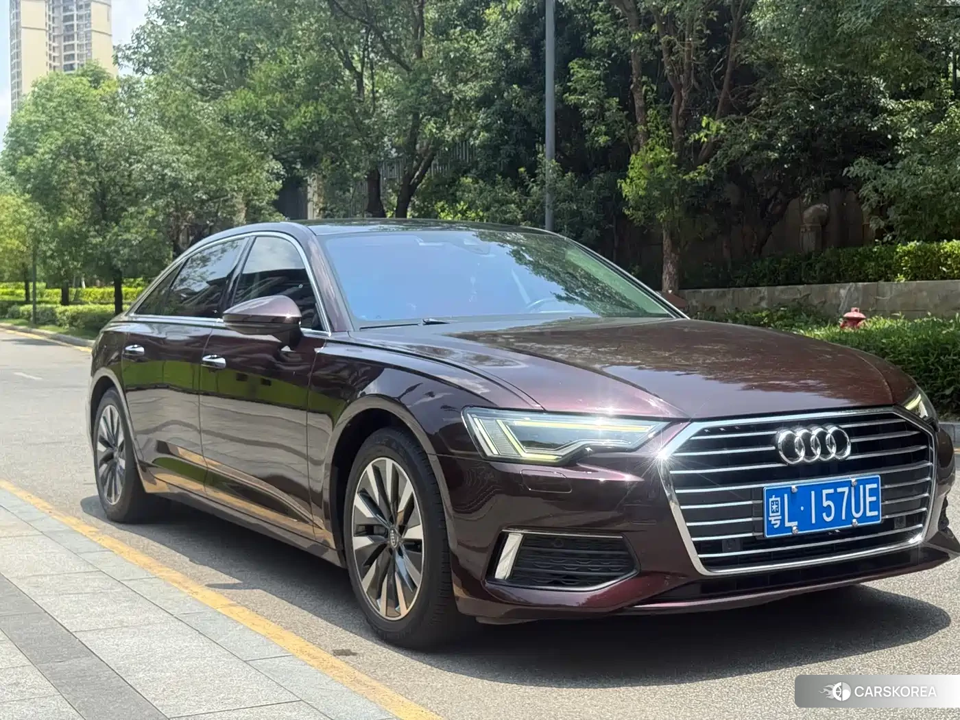 Audi A6L 2019 Red/purple из Китая, фото 6