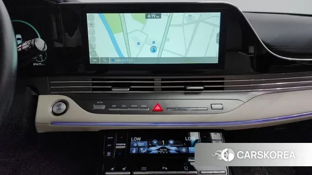 Hyundai The New Grandeur IG Hybrid 2021 Белый из Кореи, фото 6