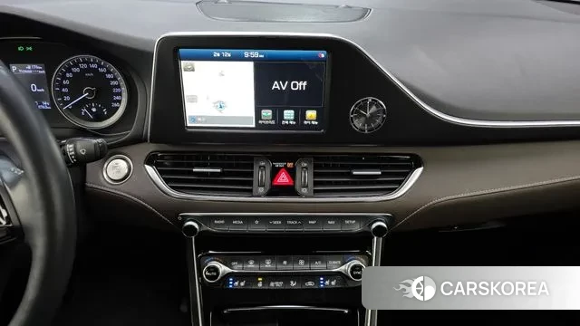 Hyundai Grandeur IG Hybrid 2019 Черный из Кореи, фото 6