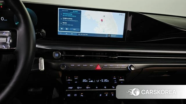 Hyundai Grandeur Hybrid (GN7) 2023 Серебристо-серый из Кореи, фото 6
