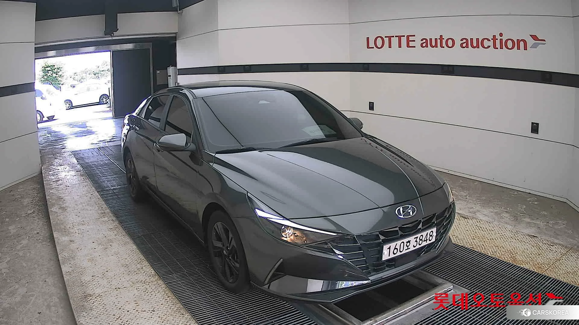 Hyundai Avante Hybrid 2021 Amazon Gray из Кореи, фото 6