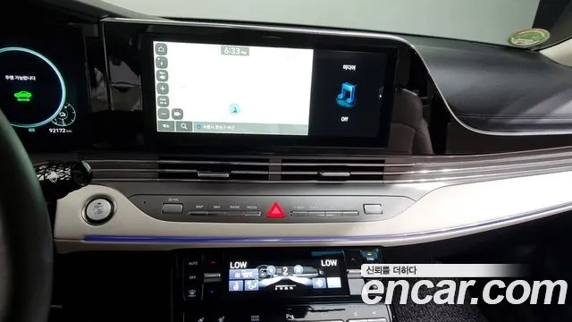 Hyundai The New Grandeur IG Hybrid 2022 Черный из Кореи, фото 6