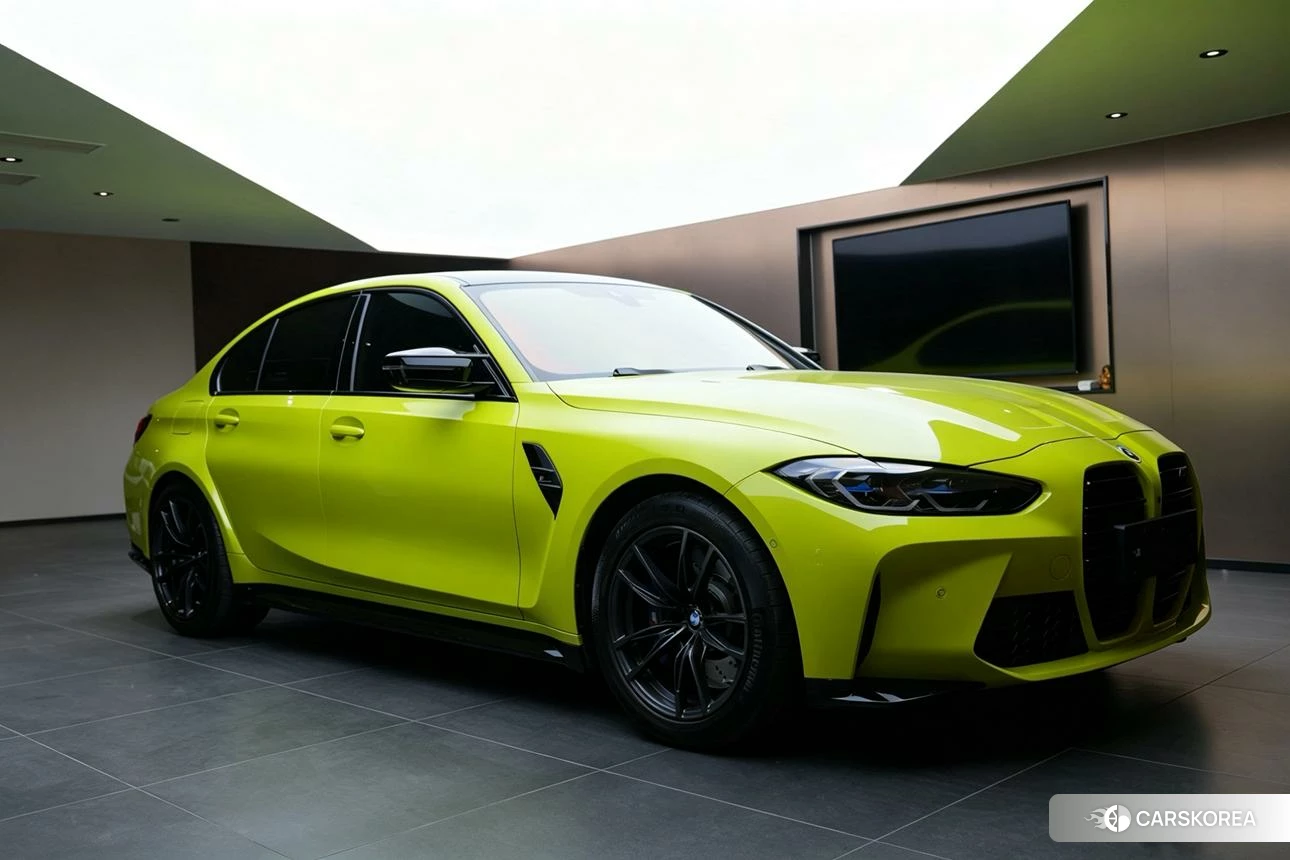 BMW M3 2021 Желтый из Китая, фото 6