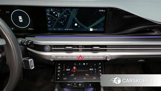 Hyundai Grandeur (GN7) 2022 Белый из Кореи, фото 6