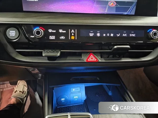 Kia K8 Hybrid 2023 Черный из Кореи, фото 6