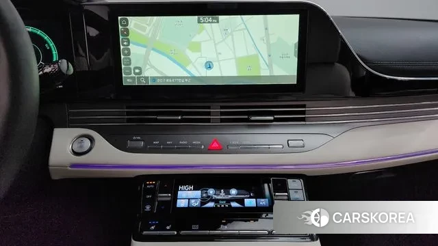 Hyundai The New Grandeur IG Hybrid 2022 Белый из Кореи, фото 6