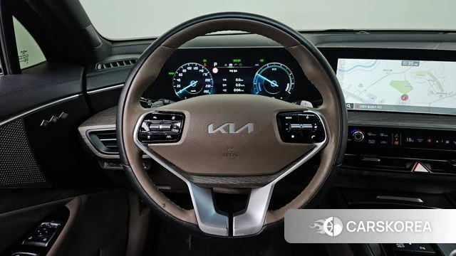 Kia K8 Hybrid 2022 Черный из Кореи, фото 6