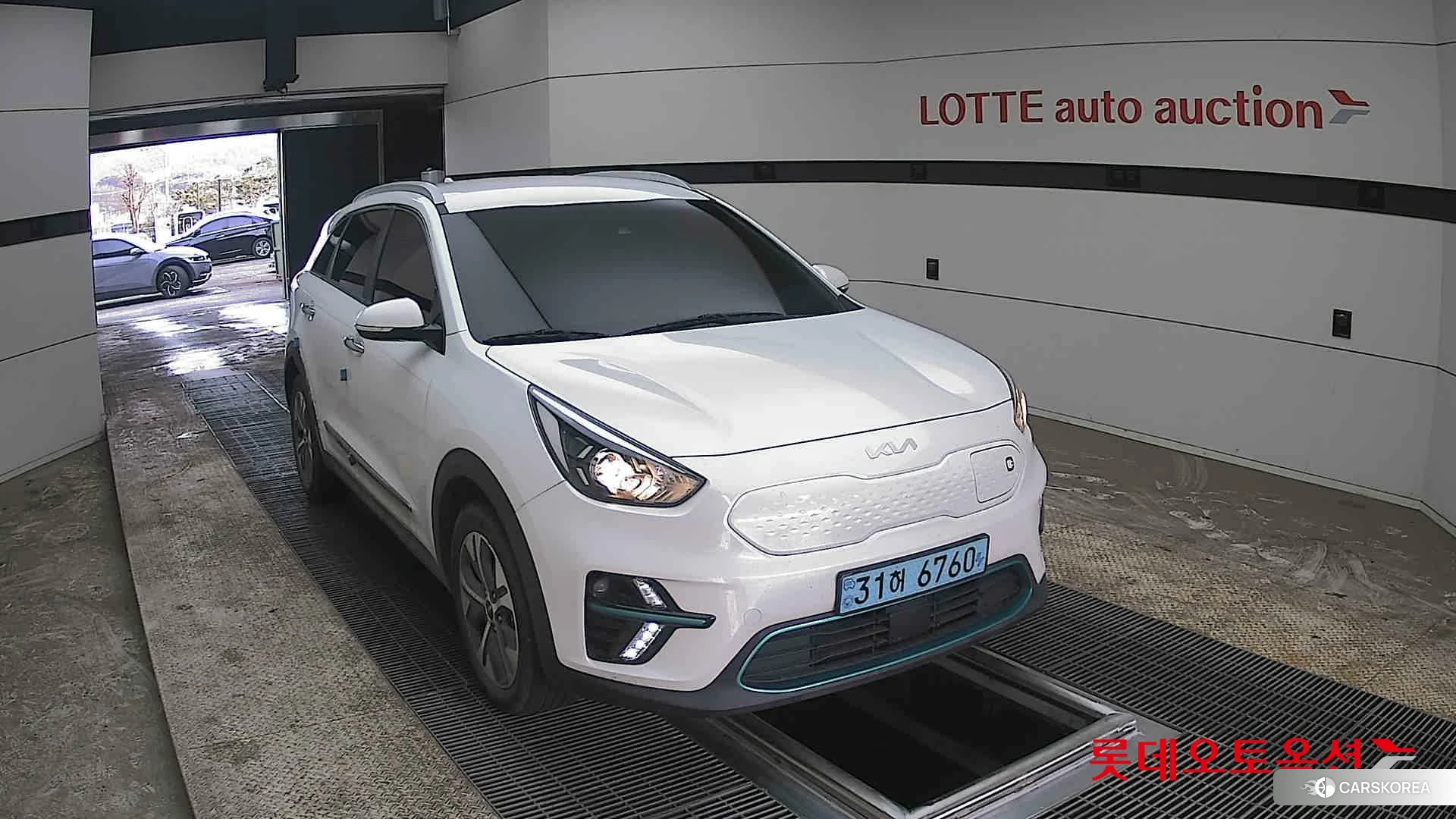 Kia Niro EV 2022 Snow White Pearl (optional) из Кореи, фото 6