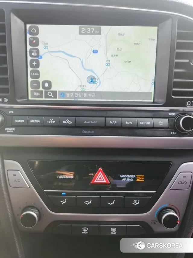 Hyundai Avante AD 2018 Черный из Кореи, фото 6