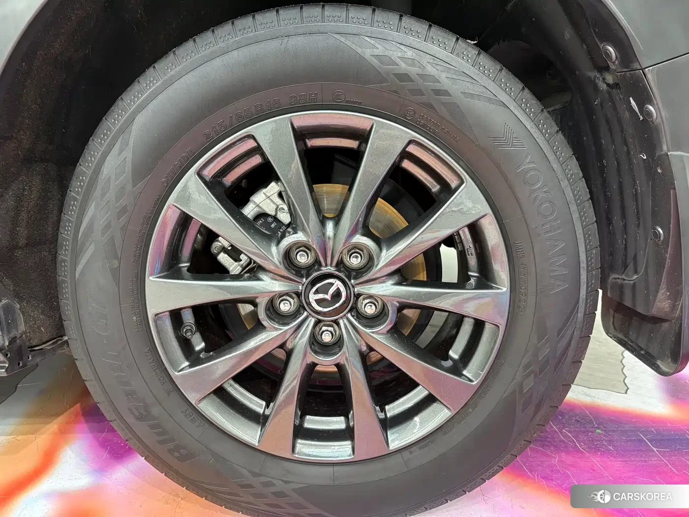 Mazda CX-30 2022 Синий из Китая, фото 6
